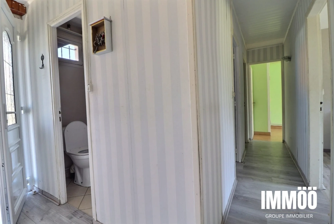 Charmante maison à rénover de 77 m² avec jardin de 2000 m² en campagne 