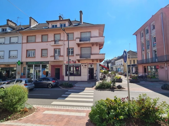 Appartement lumineux de 174,64 m² en centre-ville de Saint-Dié-des-Vosges avec balcon et cave