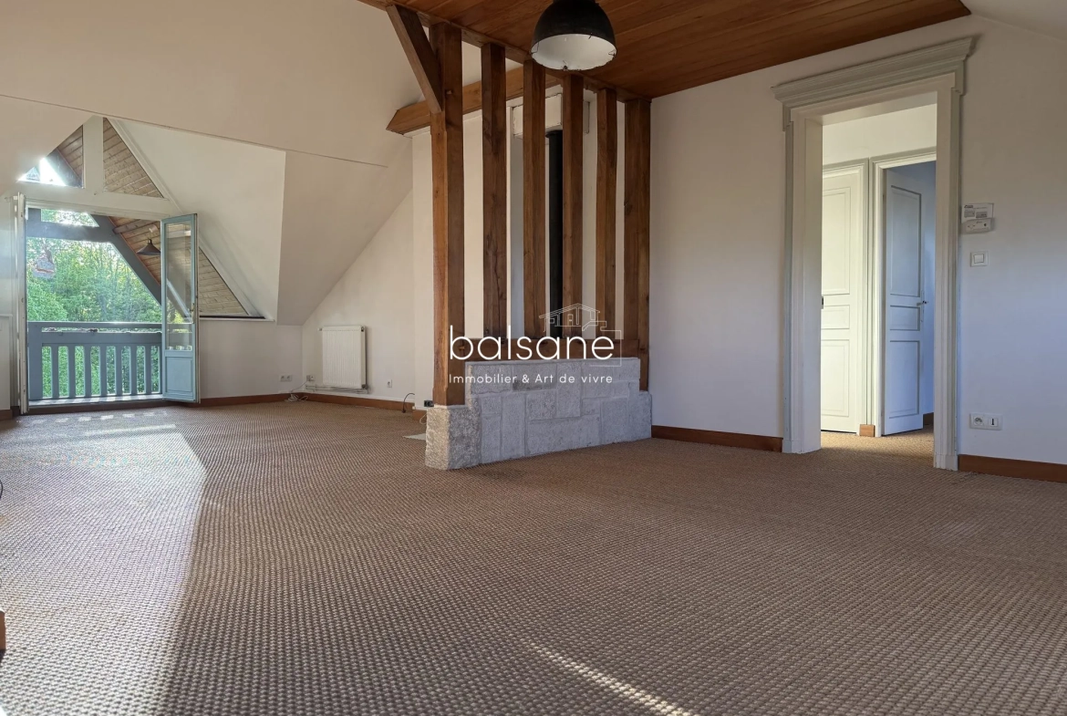 Exceptionnel appartement T4 de 90 m² avec jardin à Saint-Pierre-lès-Elbeuf 