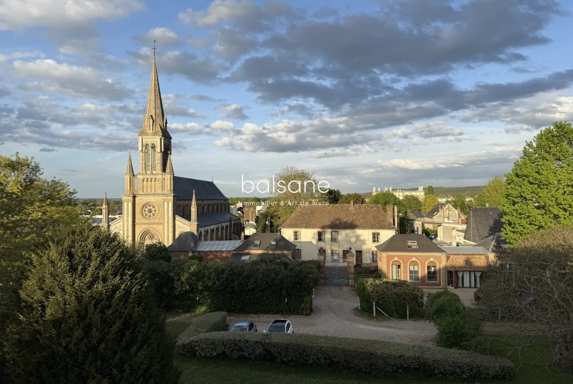 Exceptionnel appartement T4 de 90 m² avec jardin à Saint-Pierre-lès-Elbeuf 
