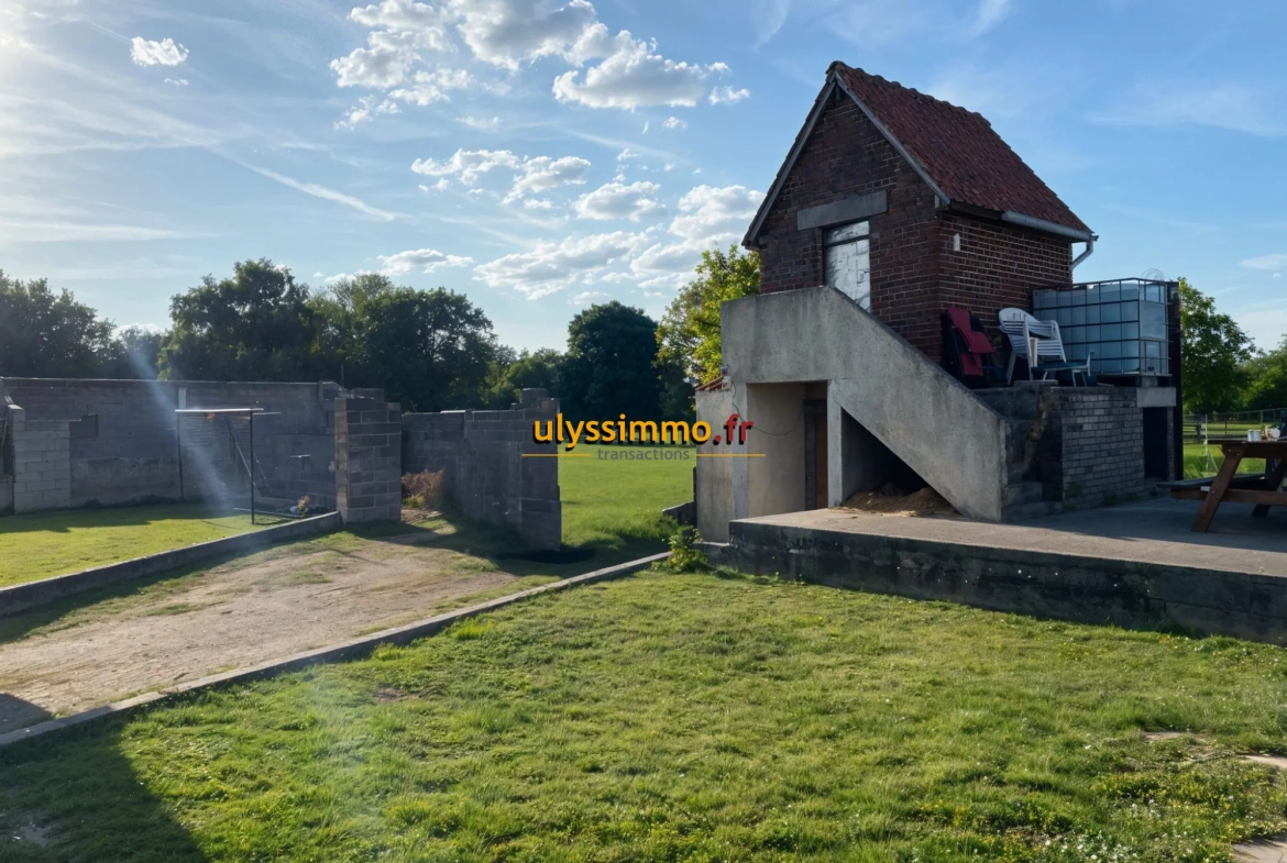Maison familiale de 110 m² proche de Roye avec jardin et terrasse 