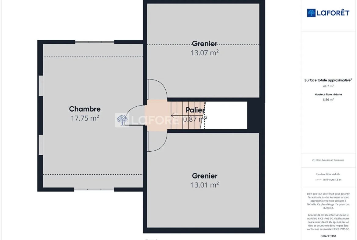 Maison de 87 m² à Quimper, quartier calme avec garage et combles aménagés 