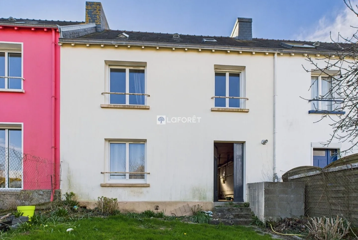 Maison de 87 m² à Quimper, quartier calme avec garage et combles aménagés 