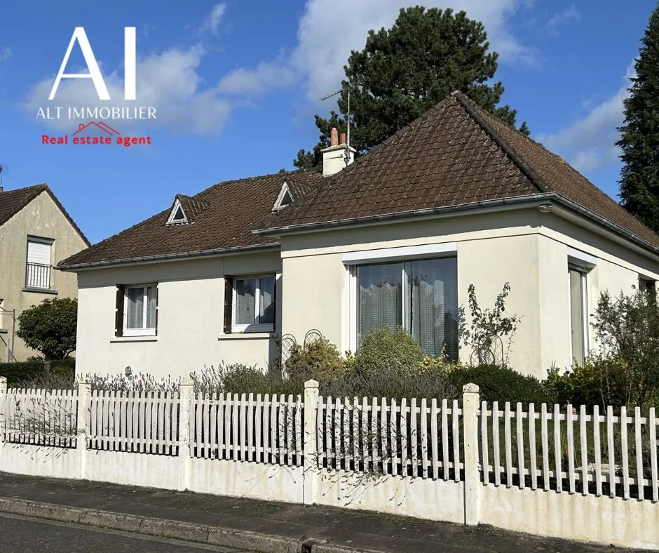 Maison de plain-pied à vendre en Normandie, cœur Suisse Normande, proche Athis Val de Rouvre 