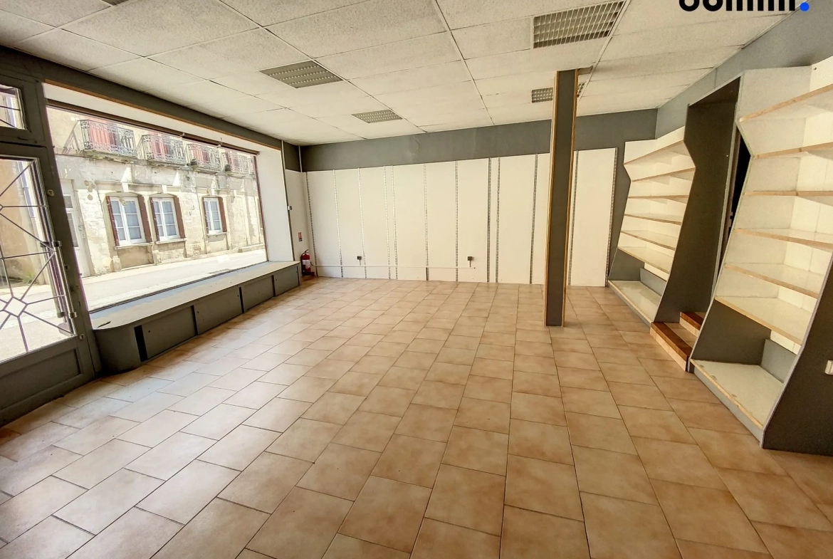 Immeuble à Montcenis de 354 m² avec local commercial et appartement lumineux 