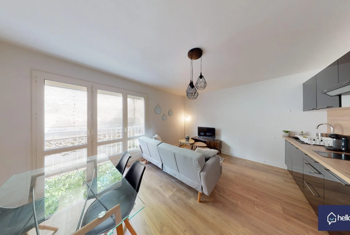 Appartement 3 pièces meublé à Reims, emplacement privilégié, idéal investissement ou résidence principale 