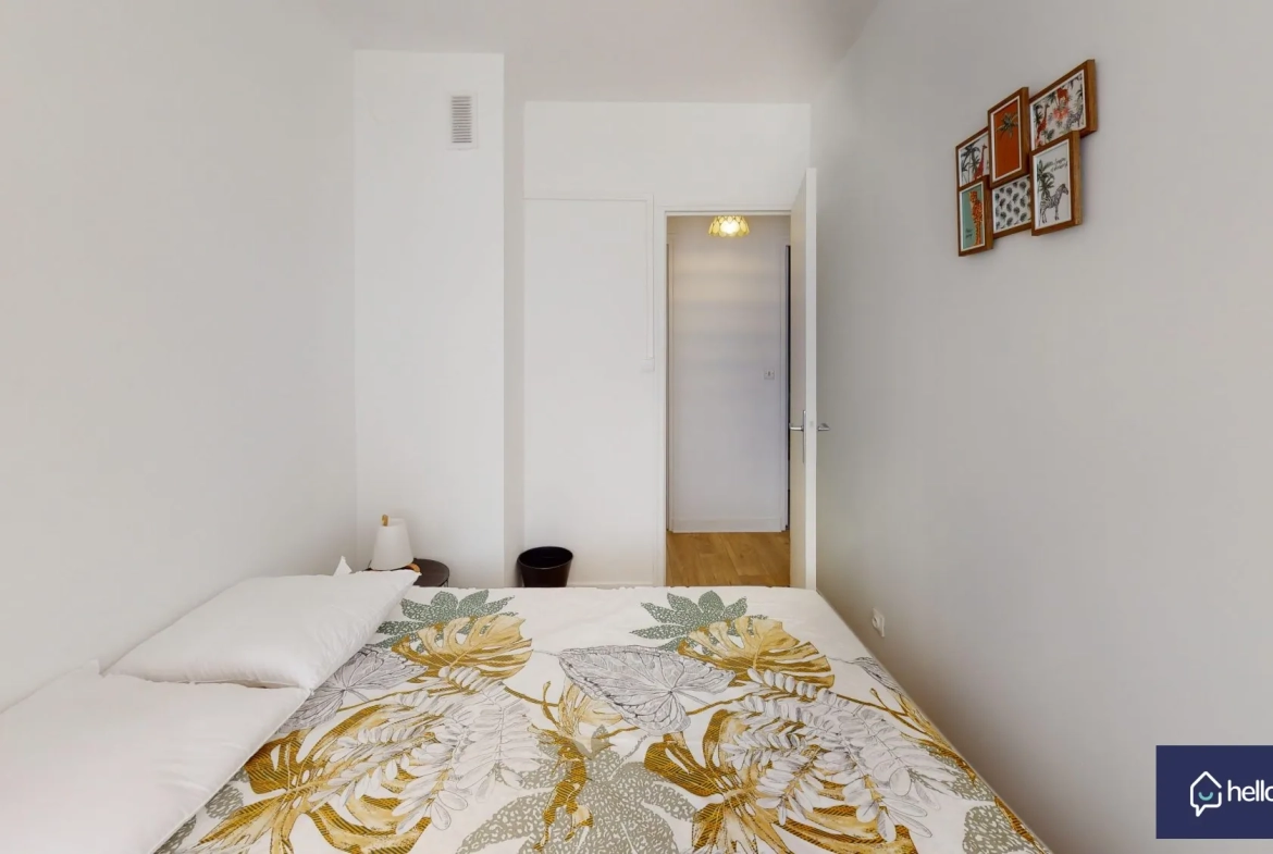 Appartement 3 pièces meublé à Reims, emplacement privilégié, idéal investissement ou résidence principale 