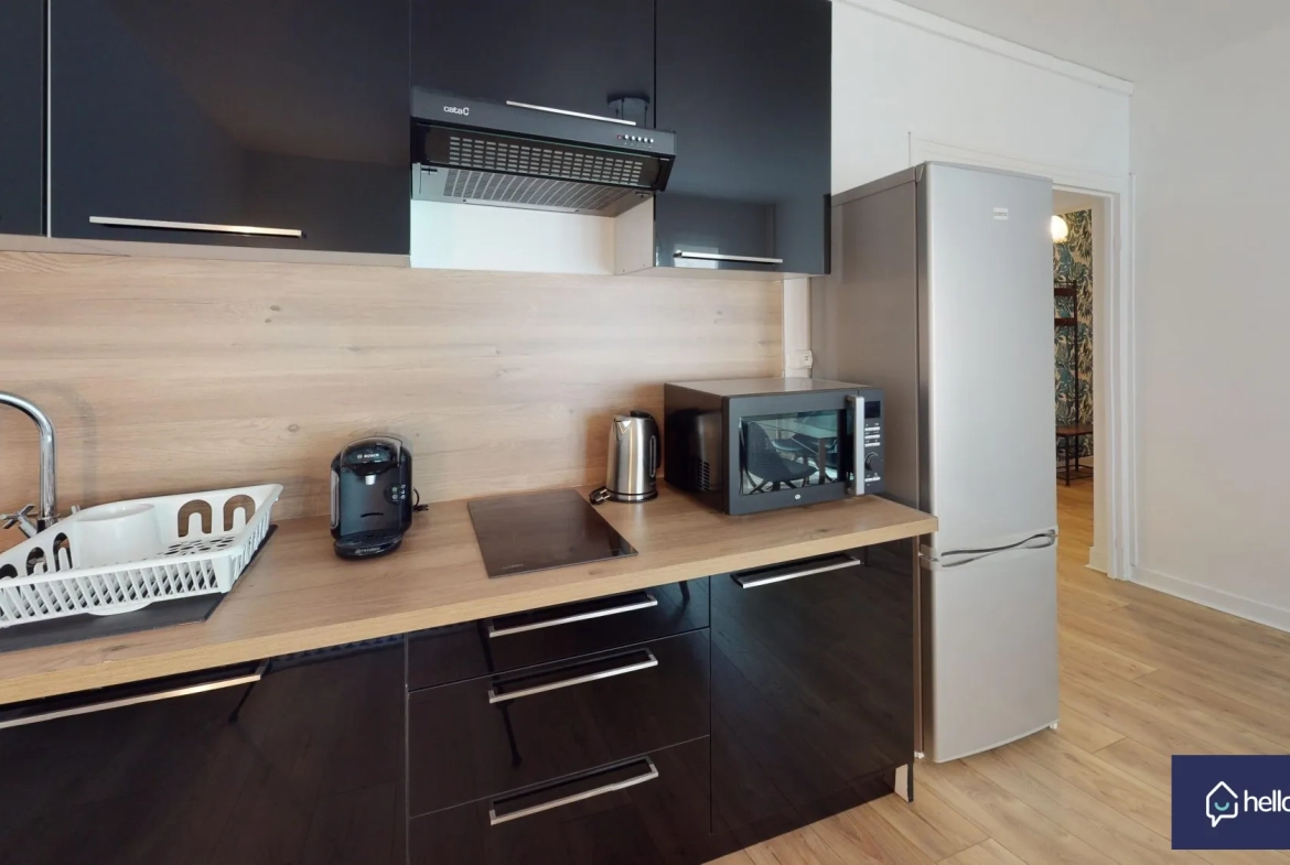 Appartement 3 pièces meublé à Reims, emplacement privilégié, idéal investissement ou résidence principale 