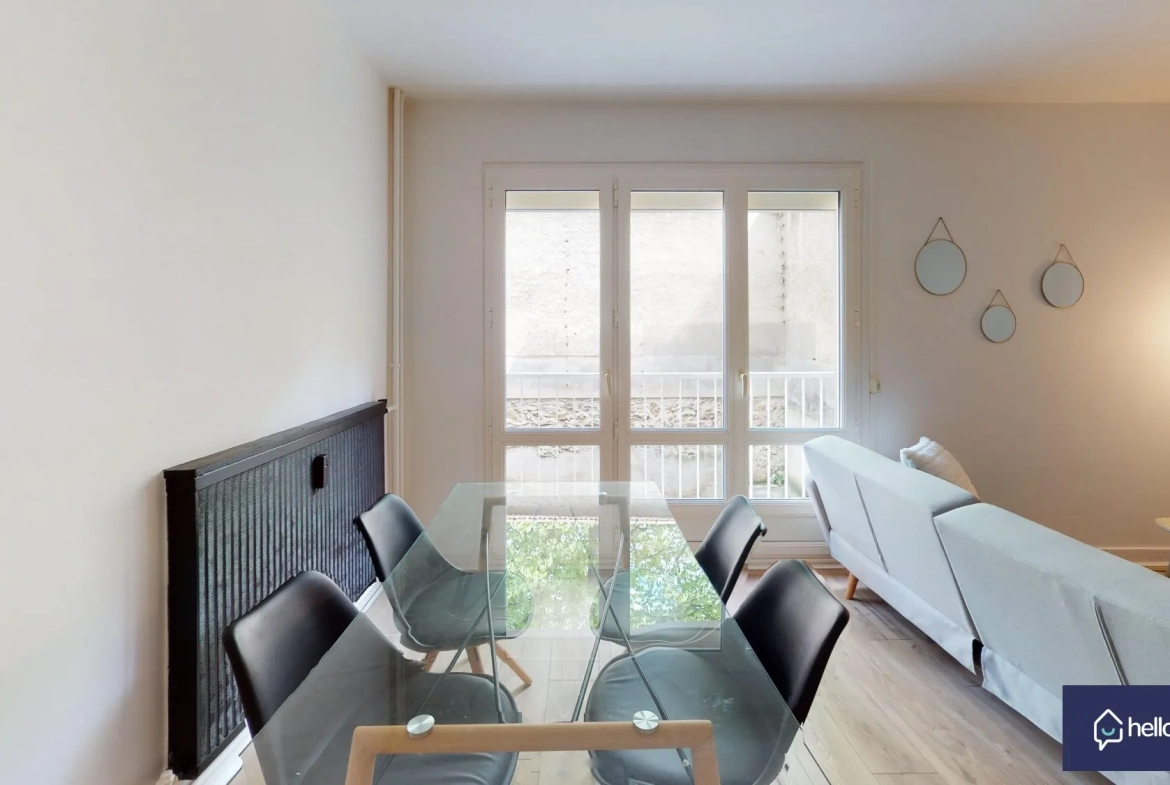 Appartement 3 pièces meublé à Reims, emplacement privilégié, idéal investissement ou résidence principale 