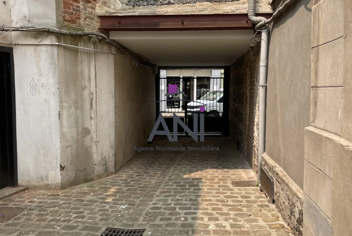 Place de parking sécurisée en copropriété à Dieppe proche du centre-ville 