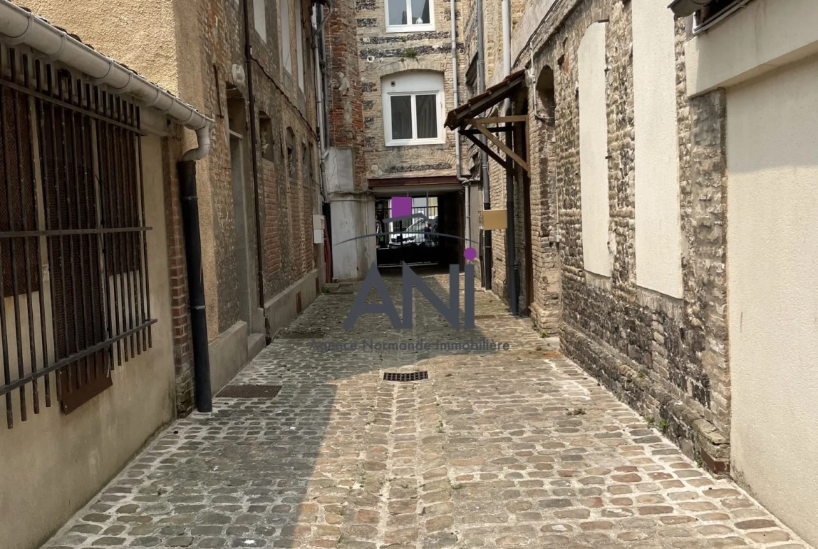 Place de parking sécurisée en copropriété à Dieppe proche du centre-ville 