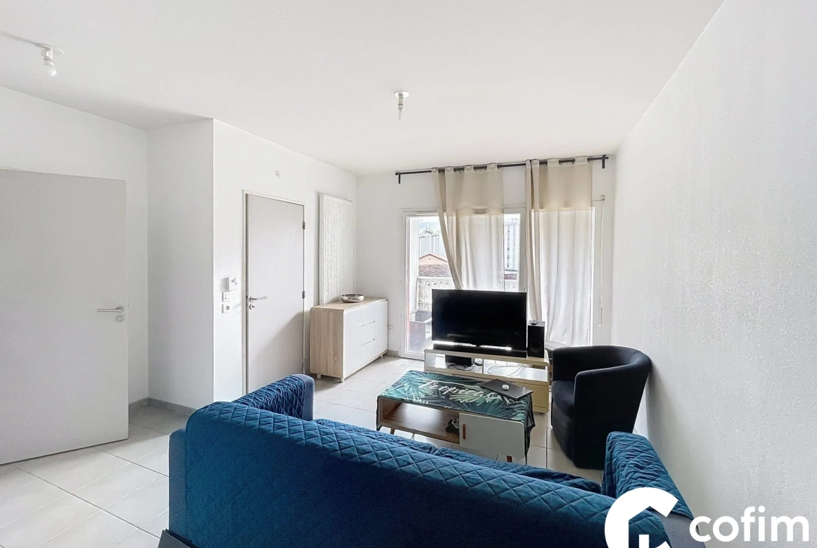 Appartement 2 pièces lumineux à Pau avec balcon, résidence récente 
