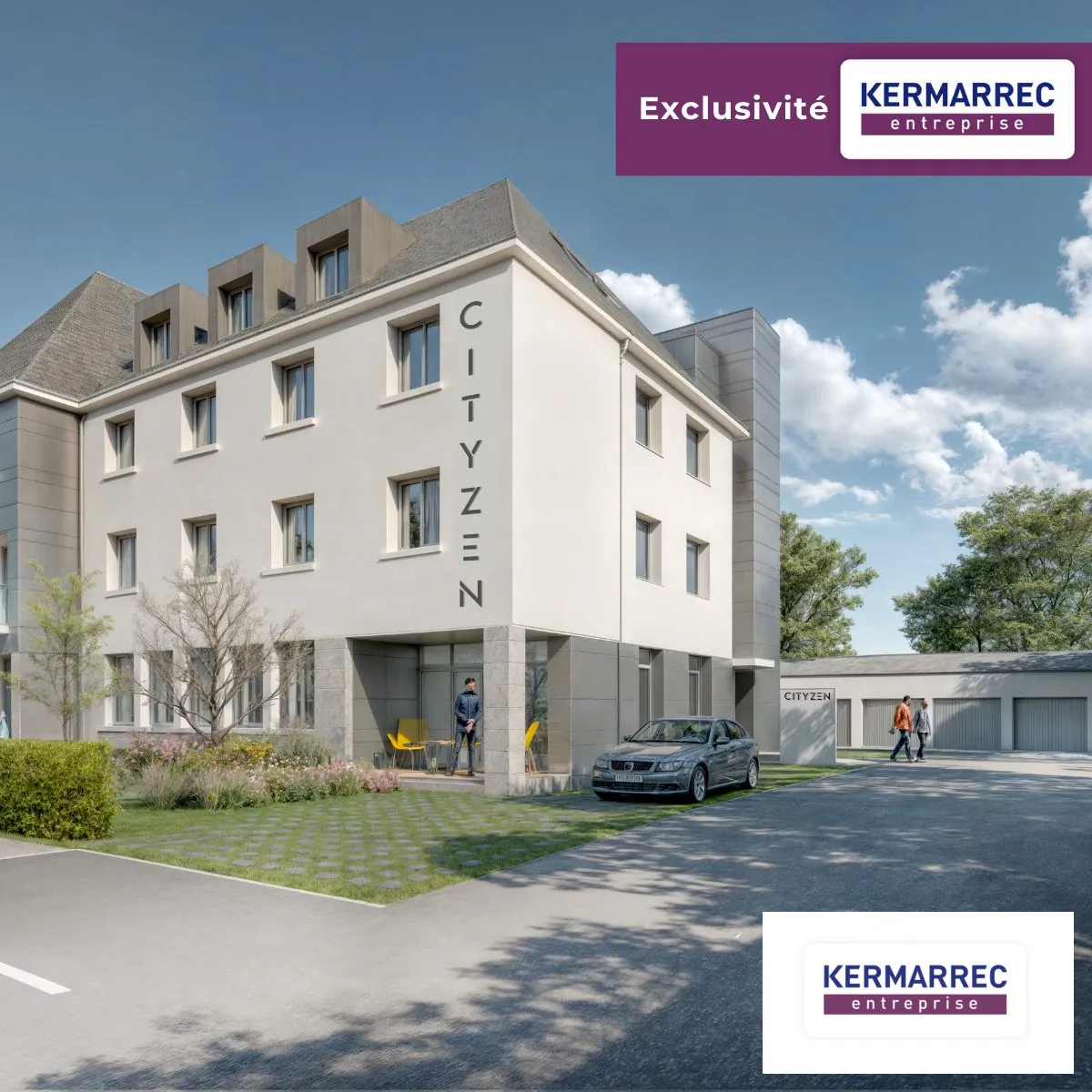 Bureaux à vendre à Vannes - 209 m² modulables idéal pour votre activité 