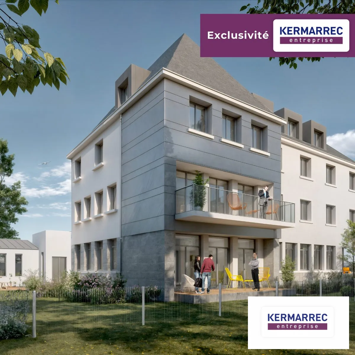 Bureaux à vendre à Vannes - 209 m² modulables idéal pour votre activité 