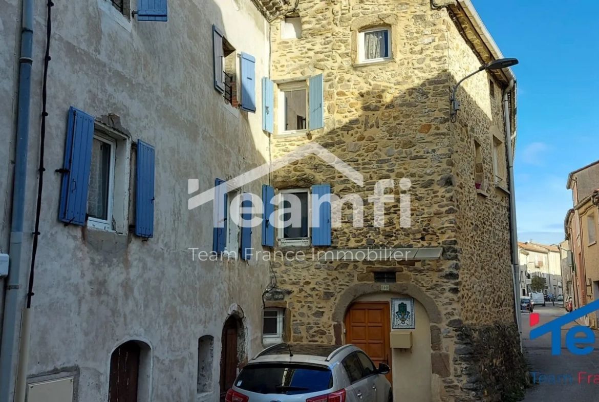 Magnifique maison en pierre à Les Mages avec fort potentiel à proximité d'Alès 