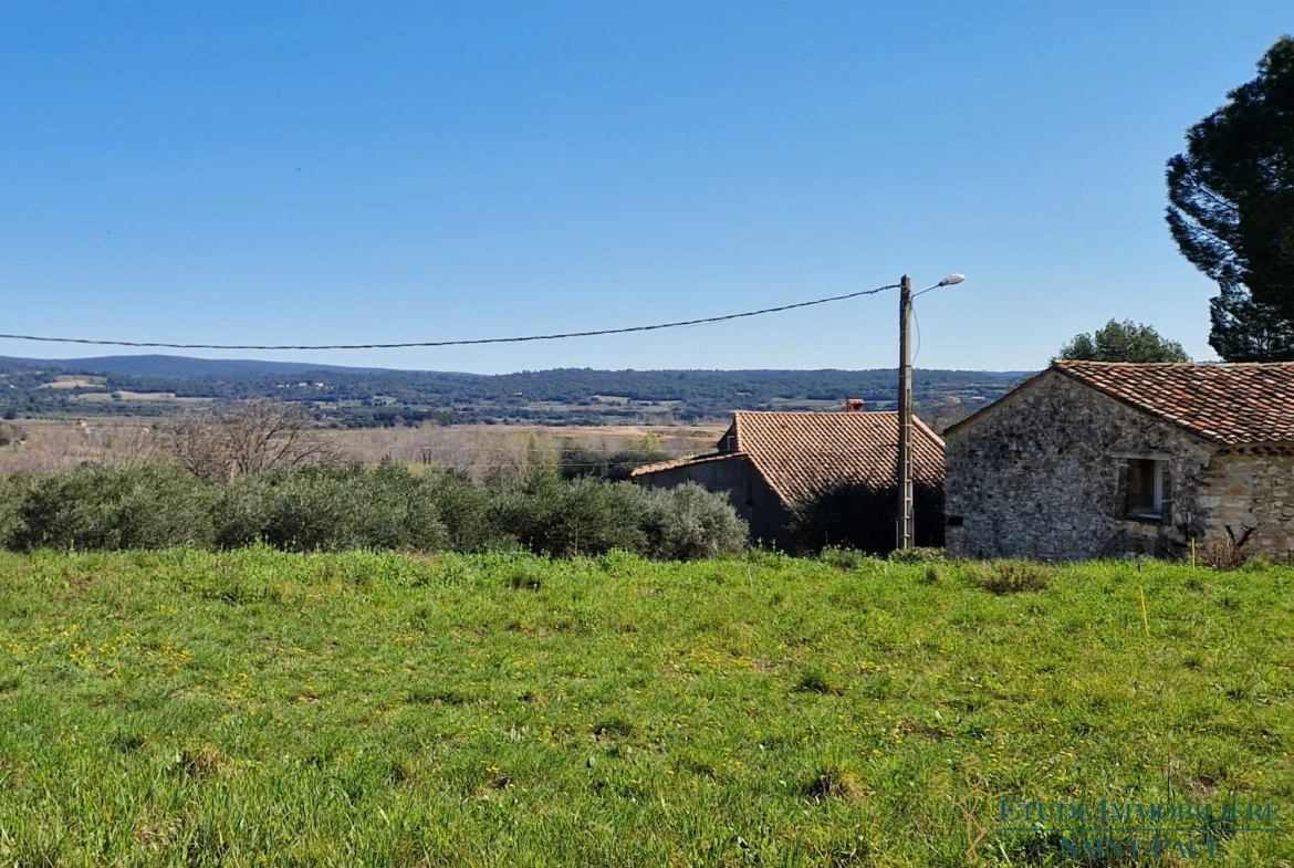 Achat terrain constructible de 300m² à Saint Jean de Fos 