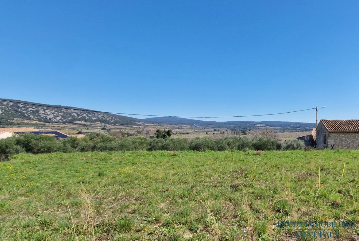 Achat terrain constructible de 300m² à Saint Jean de Fos 