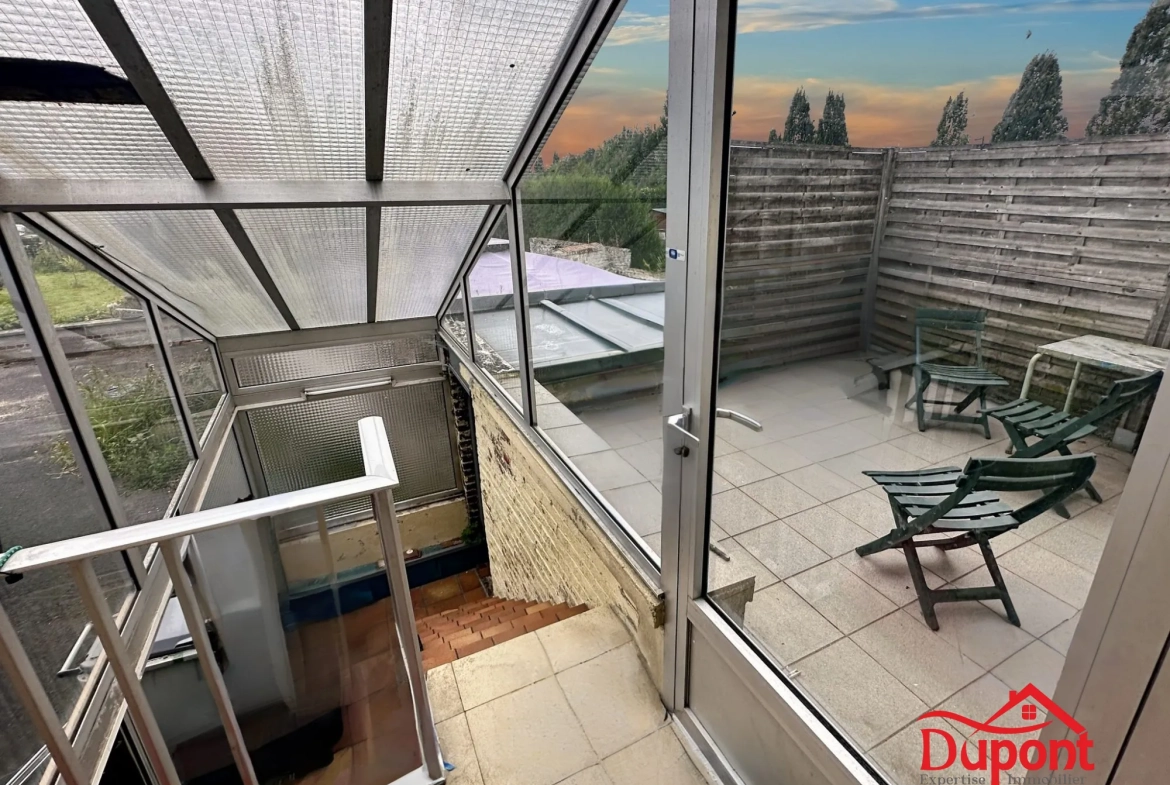 Maison semi-individuelle à vendre à Maubeuge - Spacieuse et bien située 
