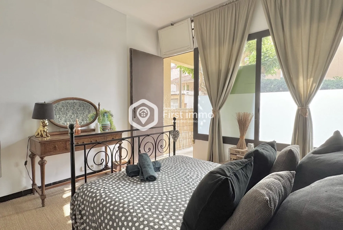 Achat appartement Canet-en-Roussillon proche mer avec terrasse et parking 