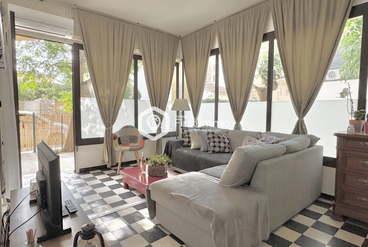 Achat appartement Canet-en-Roussillon proche mer avec terrasse et parking 