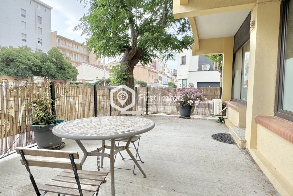 Achat appartement Canet-en-Roussillon proche mer avec terrasse et parking 