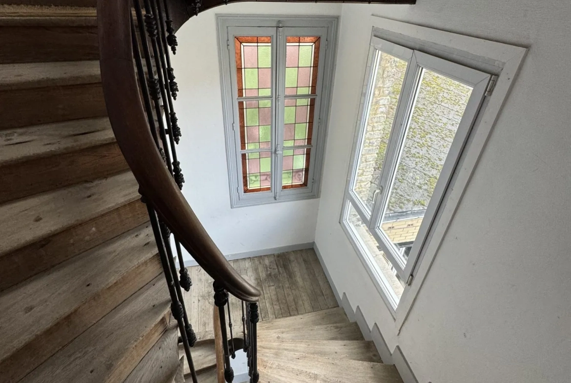 Appartement de 44 m² au Havre, dernier étage, avec séjour traversant est/ouest 