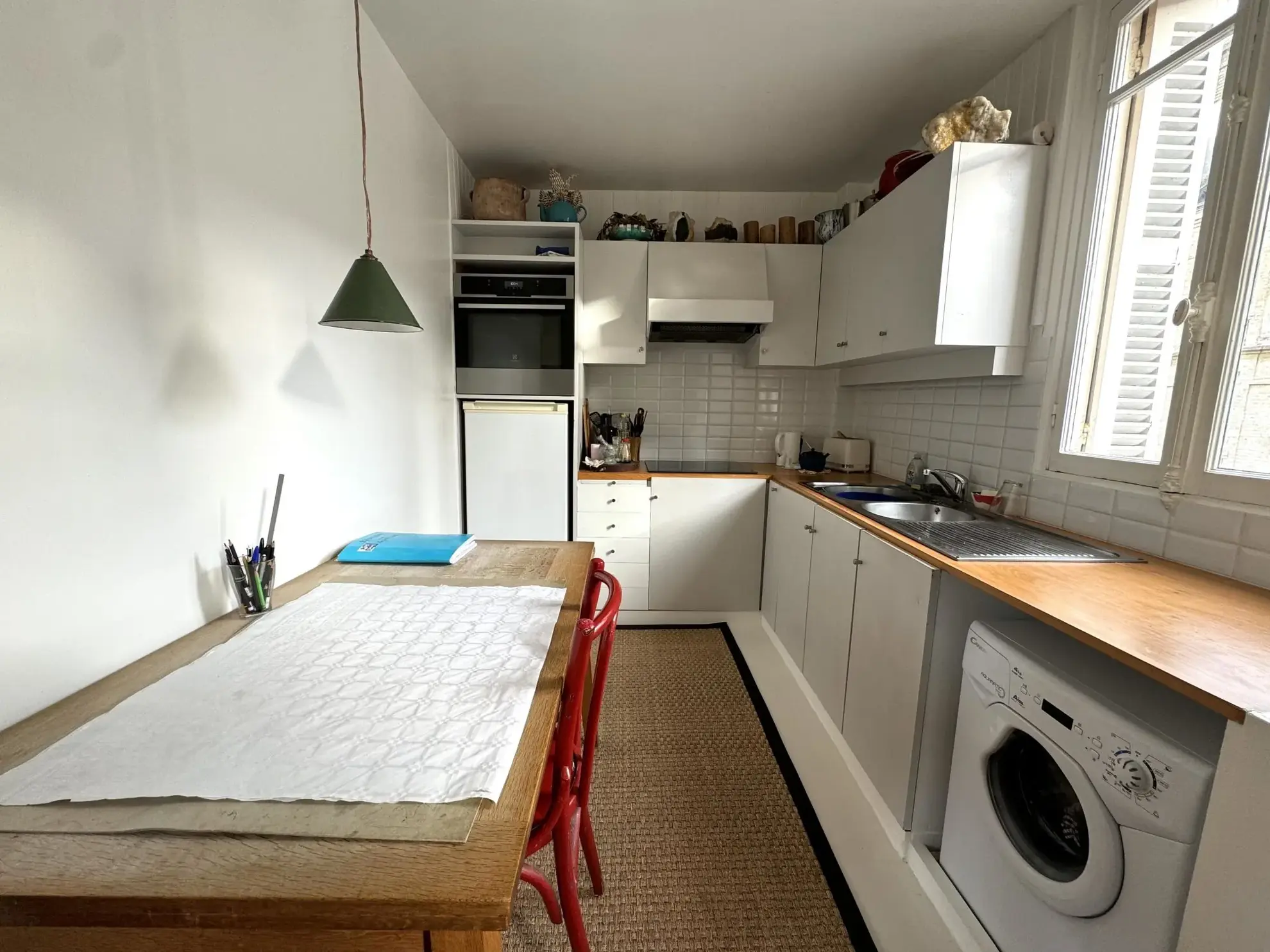 Appartement de 44 m² au Havre, dernier étage, avec séjour traversant est/ouest 
