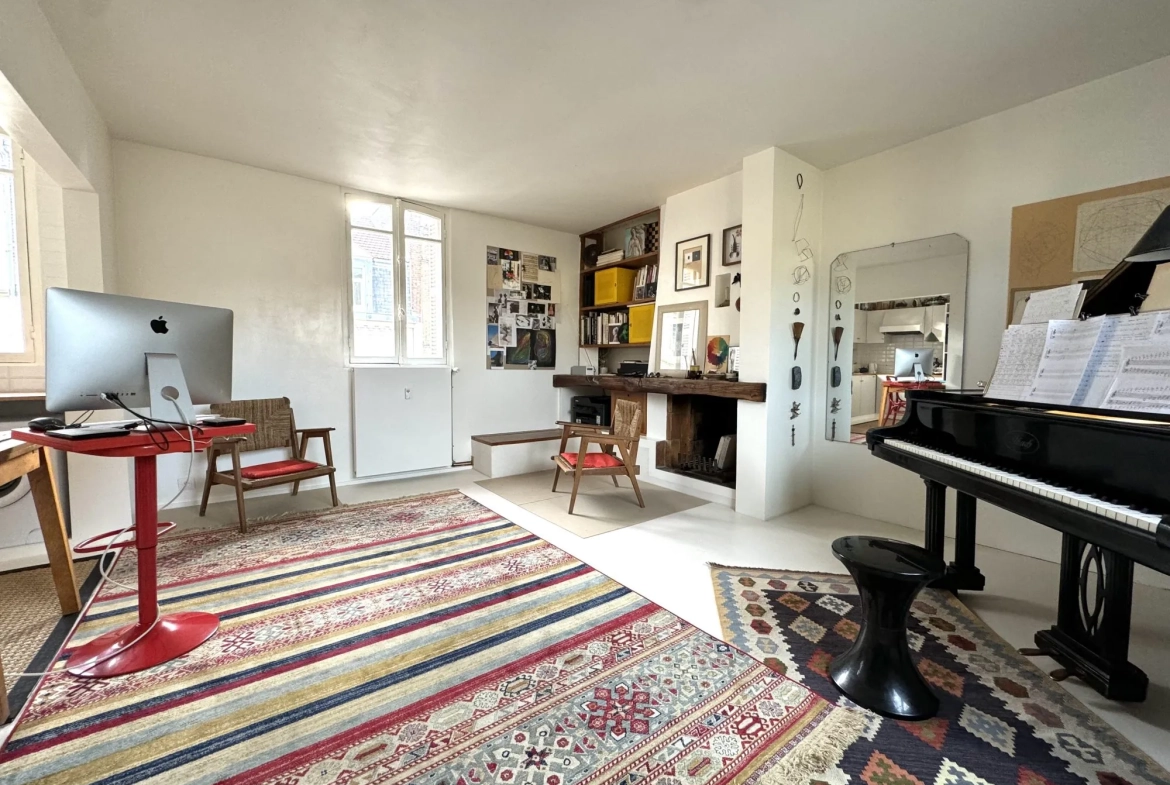 Appartement de 44 m² au Havre, dernier étage, avec séjour traversant est/ouest 