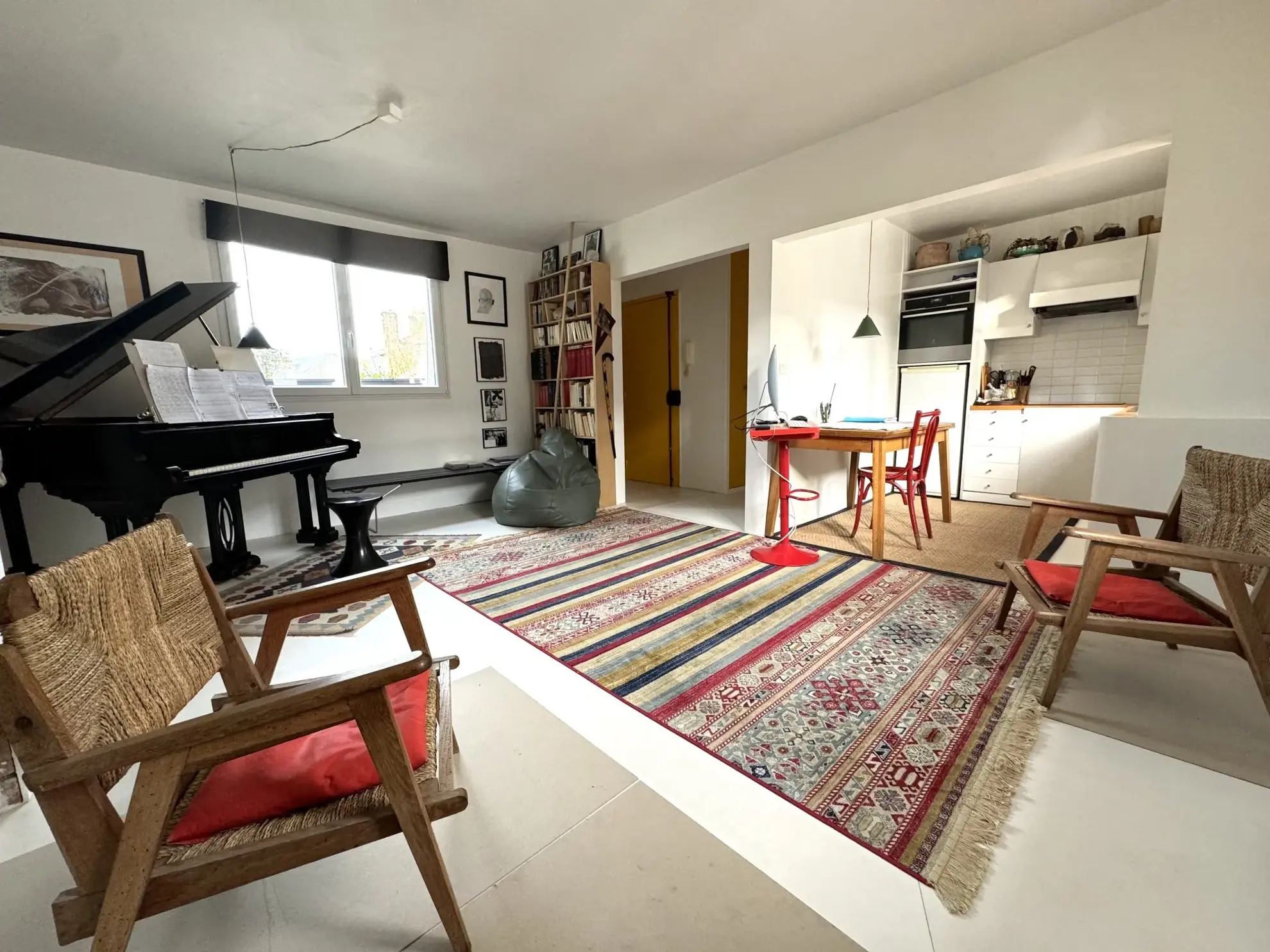 Appartement de 44 m² au Havre, dernier étage, avec séjour traversant est/ouest 