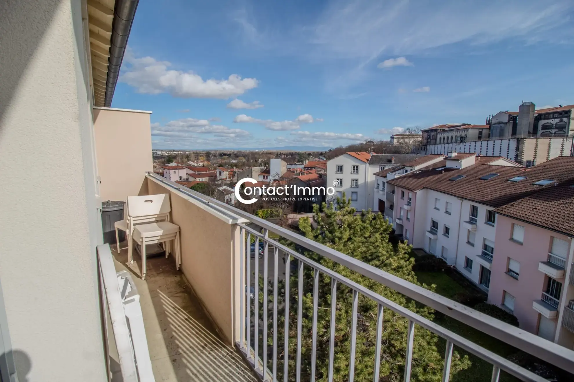 Appartement T3 avec balcon, garage à Riom - Opportunité à saisir 