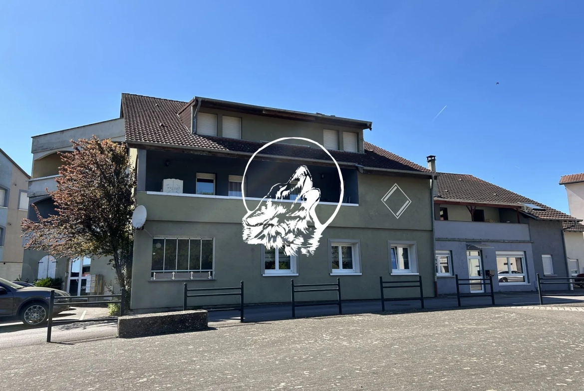 Appartement T4 en rez-de-chaussée avec accès PMR à Théding 