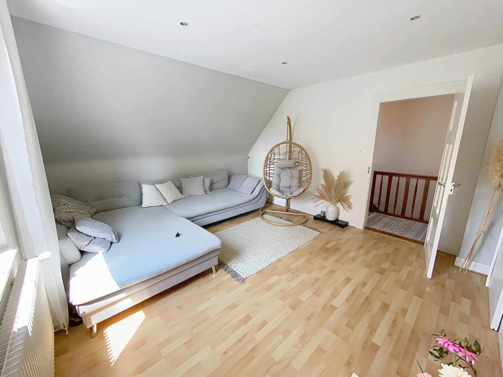 Appartement F3 à Plobsheim avec jardin, garage et grenier - 72,52 m² 