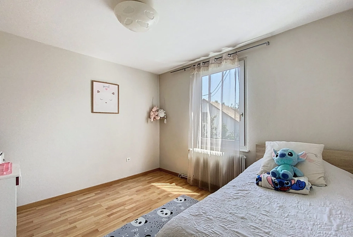 Appartement F3 à Plobsheim avec jardin, garage et grenier - 72,52 m² 