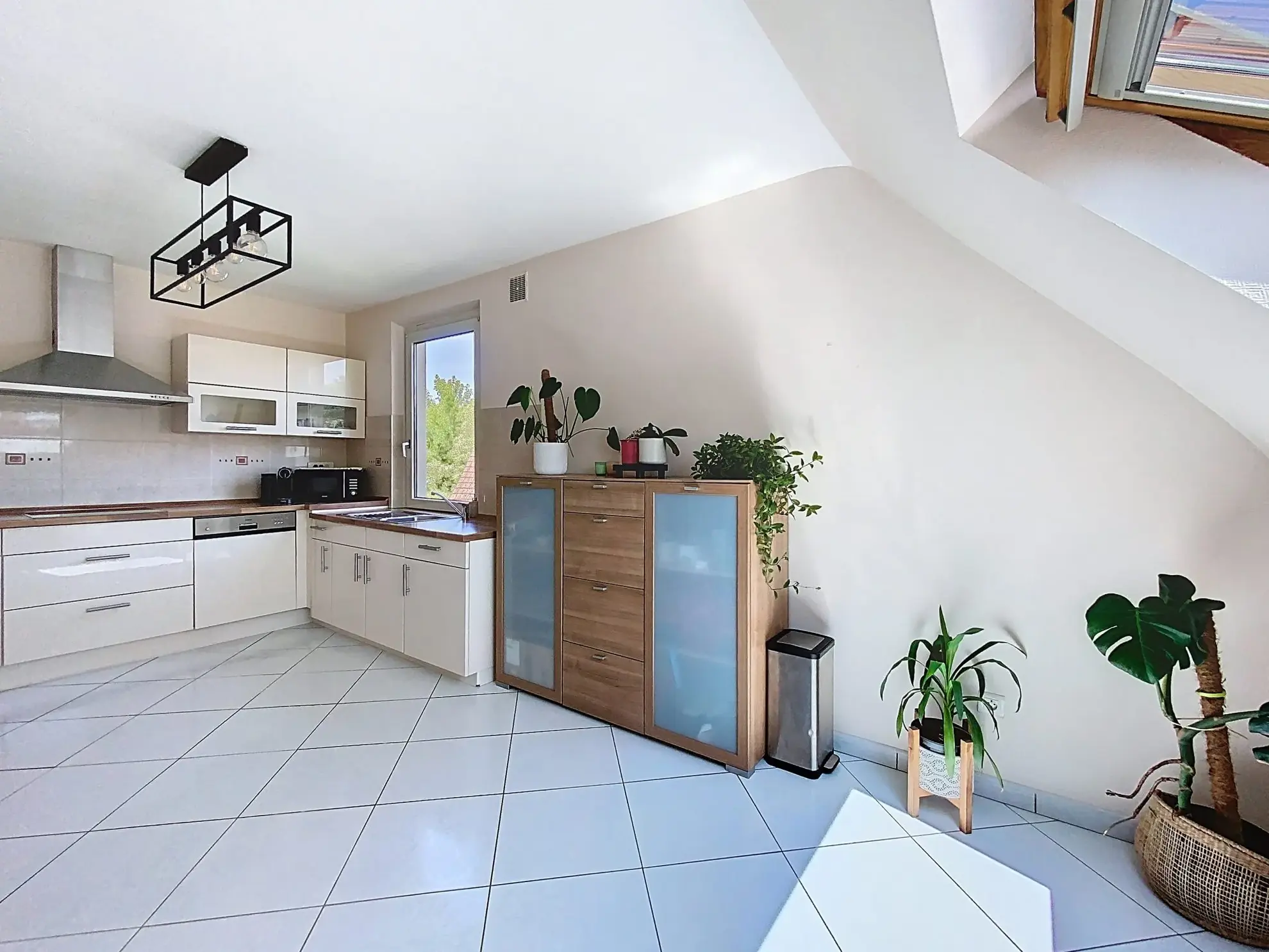 Appartement F3 à Plobsheim avec jardin, garage et grenier - 72,52 m² 