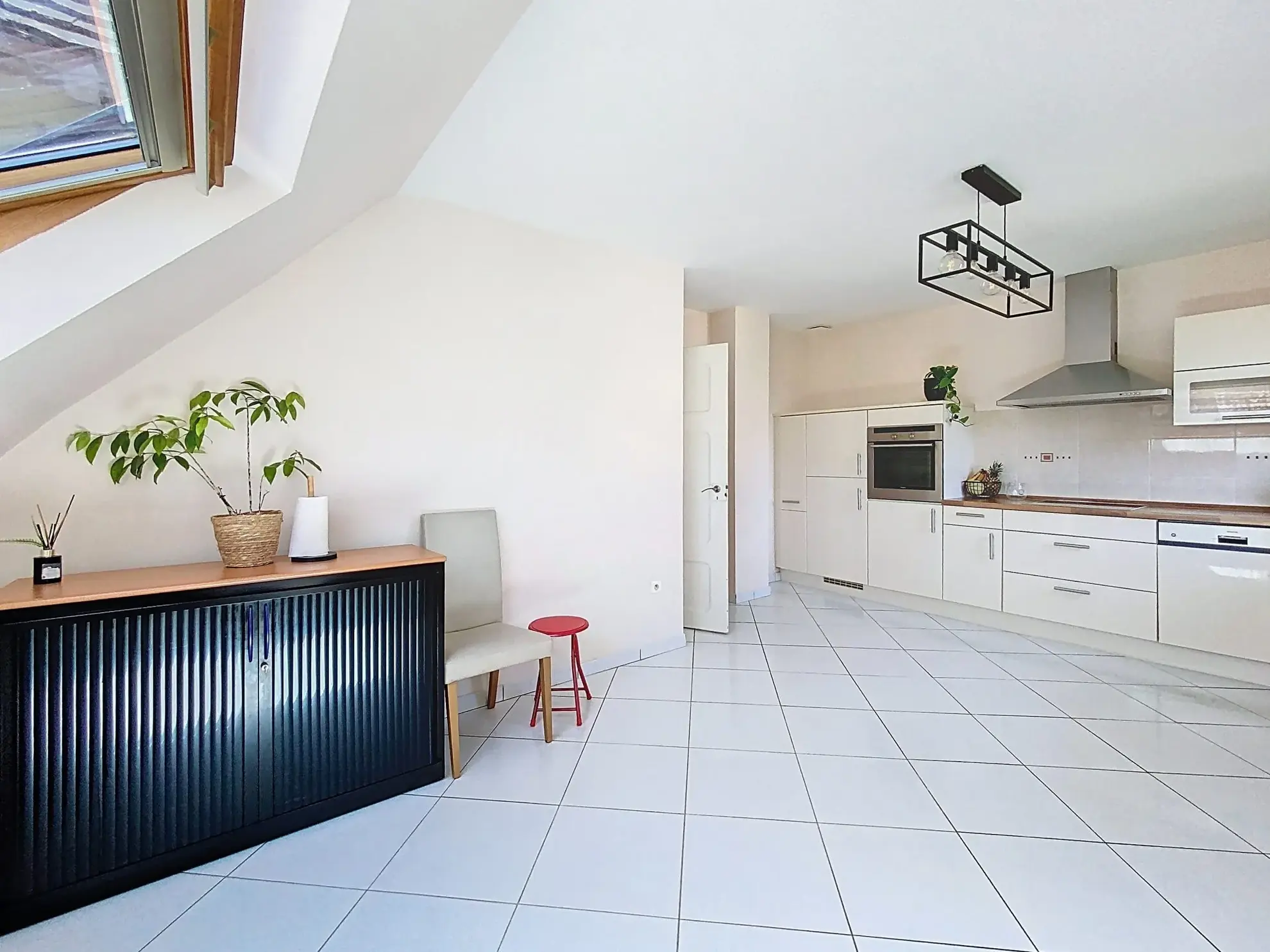 Appartement F3 à Plobsheim avec jardin, garage et grenier - 72,52 m² 