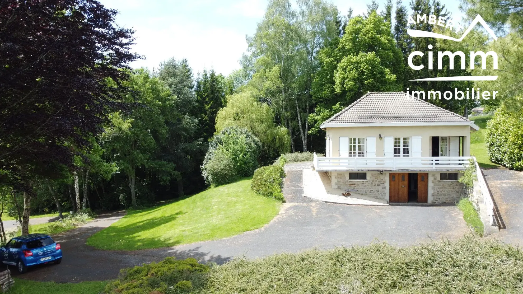 Maison à Viverols avec grand parc arboré à vendre - Projet de rénovation 