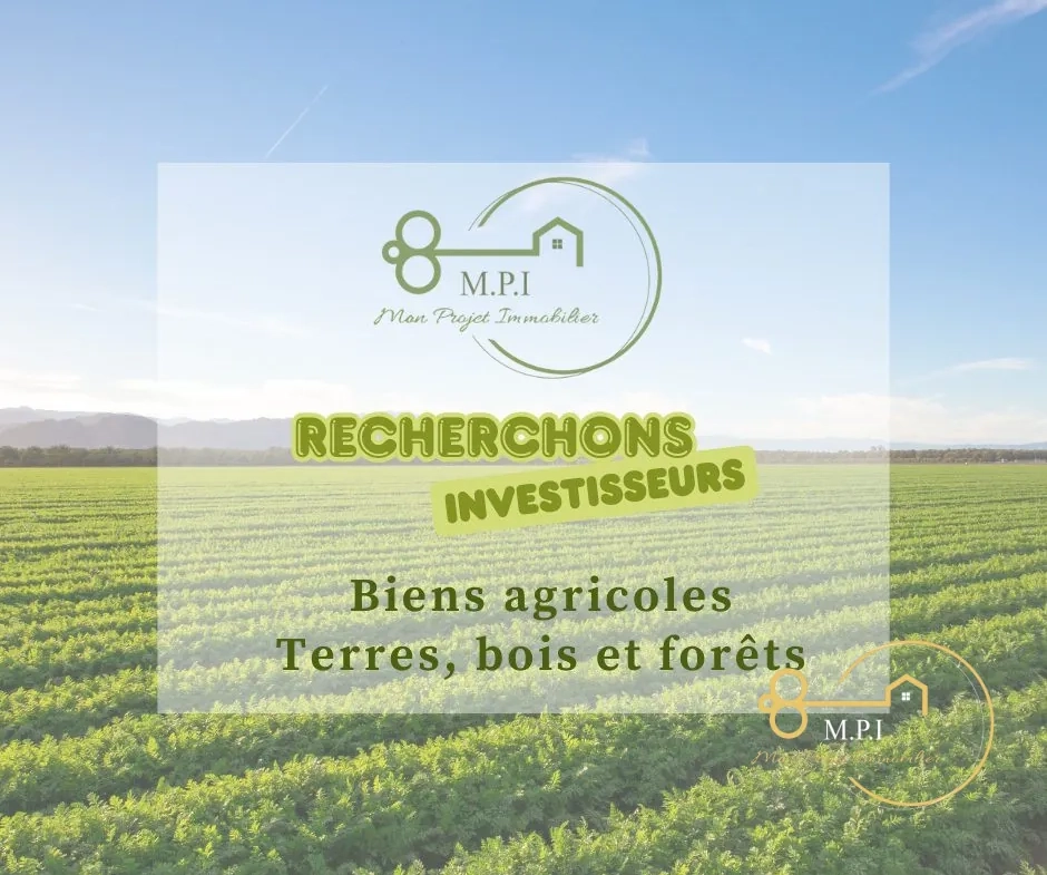 Terrain agricole à vendre à Yerville (76760) pour investissement et projet forestier ou agricole 