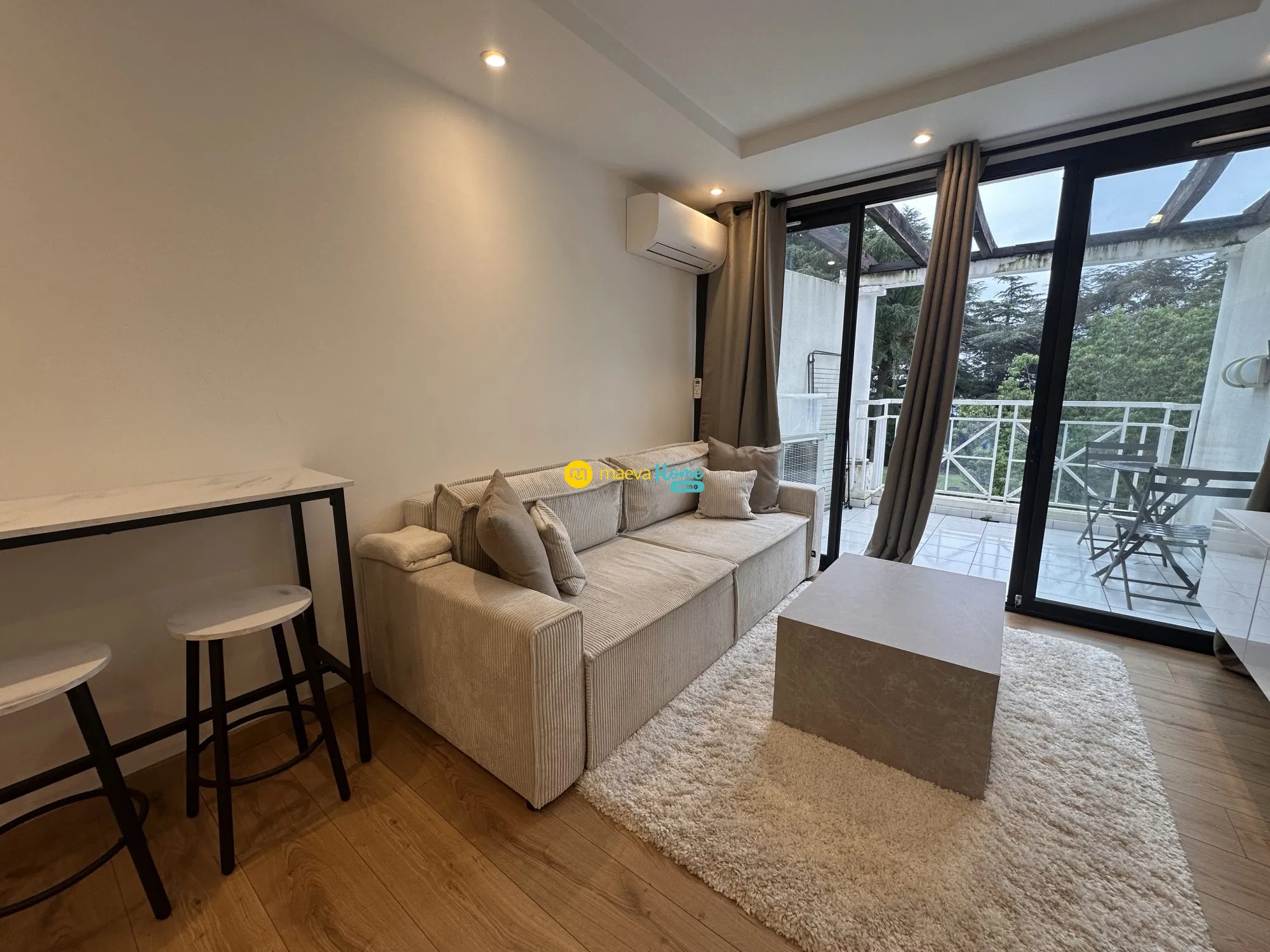 Appartement rénové de 28 m² avec piscine à Cannes Villa Francia 