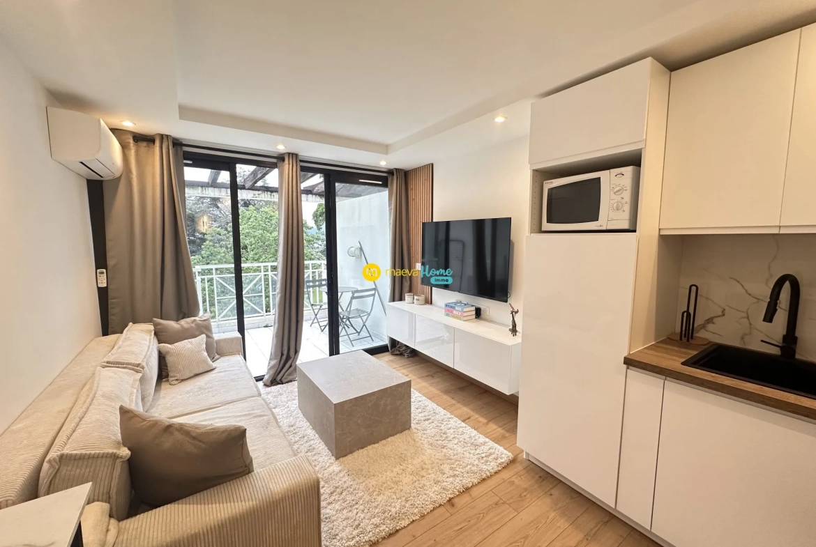 Appartement rénové de 28 m² avec piscine à Cannes Villa Francia 