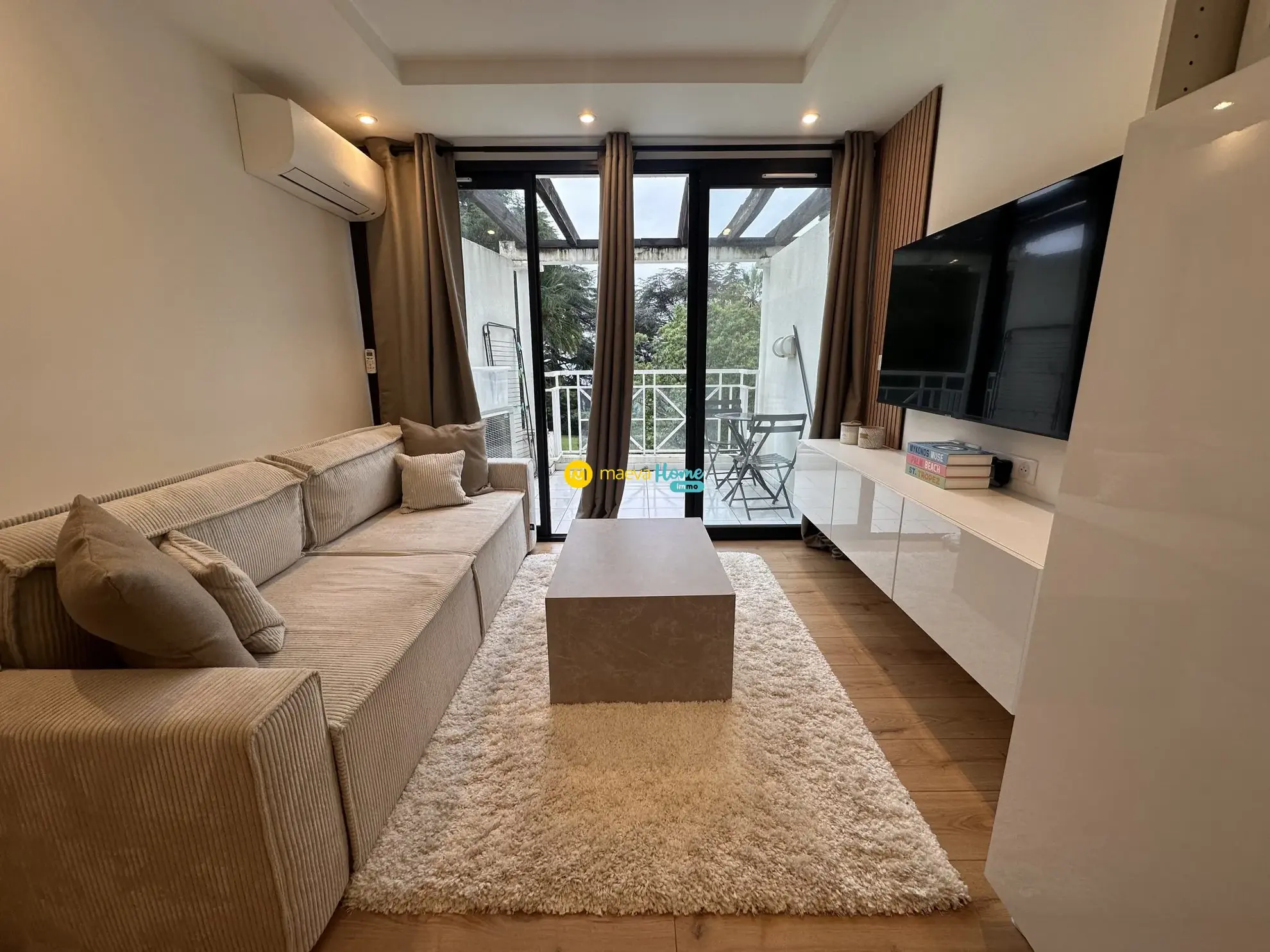 Appartement rénové de 28 m² avec piscine à Cannes Villa Francia 