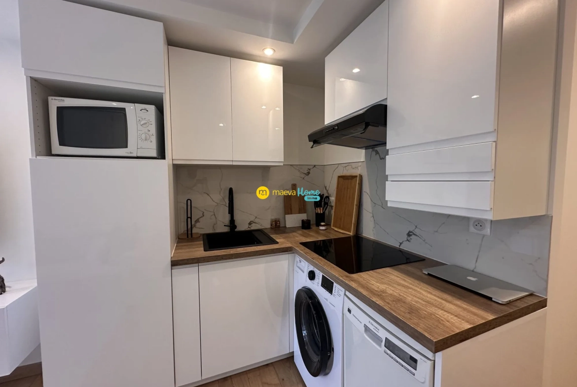 Appartement rénové de 28 m² avec piscine à Cannes Villa Francia 