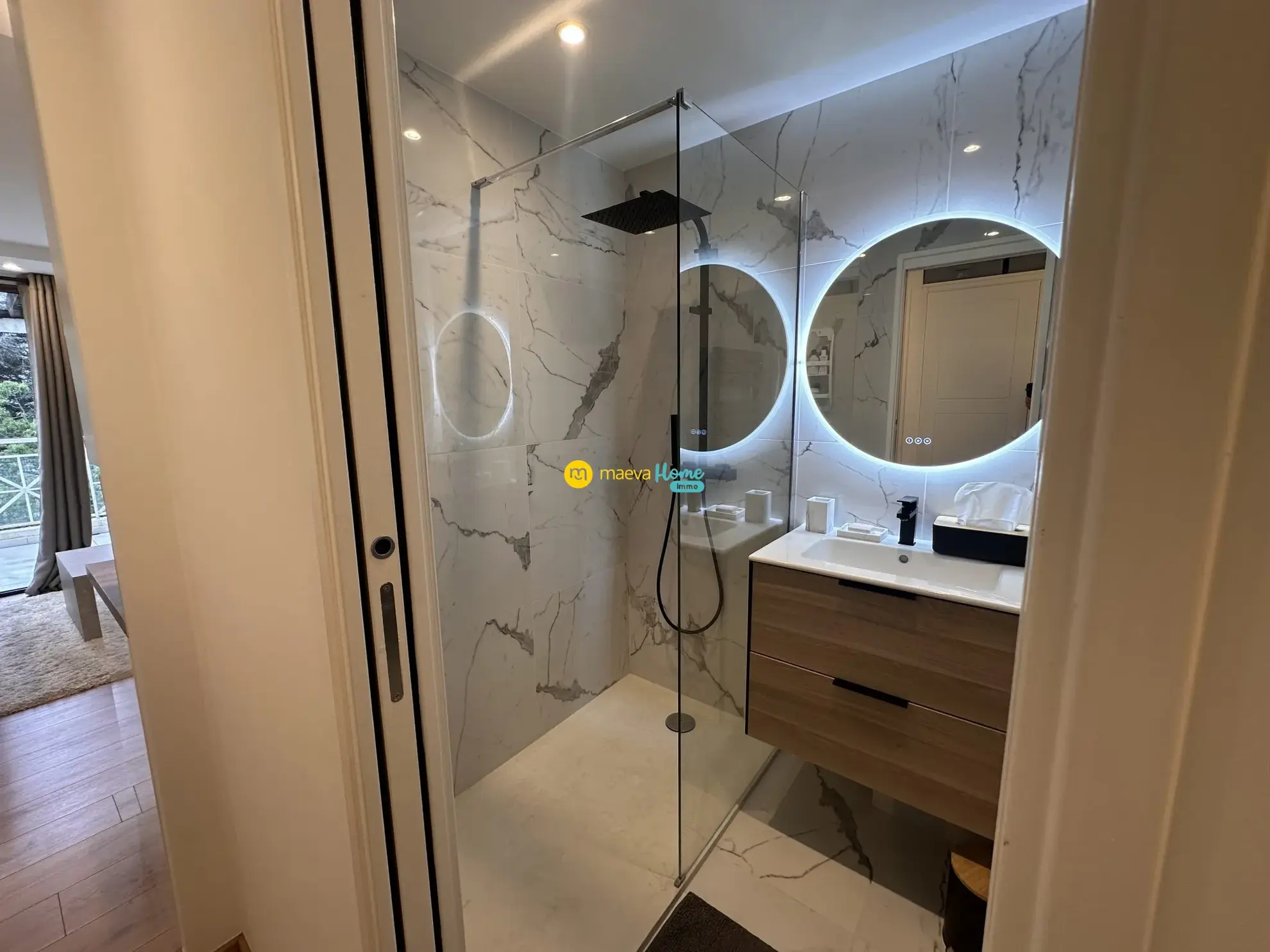 Appartement rénové de 28 m² avec piscine à Cannes Villa Francia 