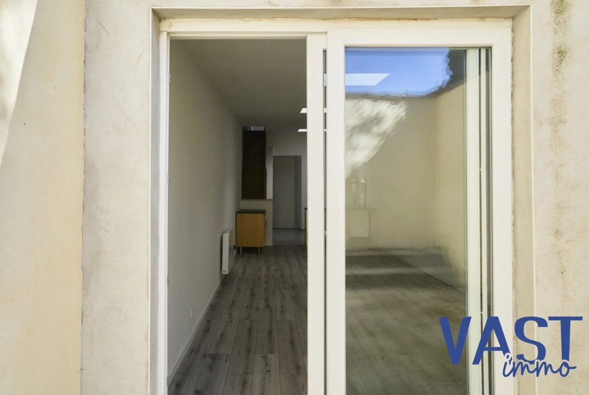 Maison 92m² rénovée avec terrasse à Roubaix - Opportunité à saisir 