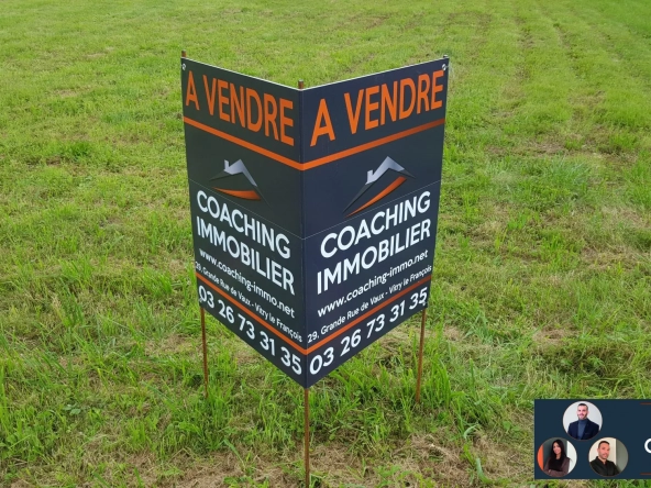 Terrain constructible à Arrigny près du Lac du Der - 1 498 m²