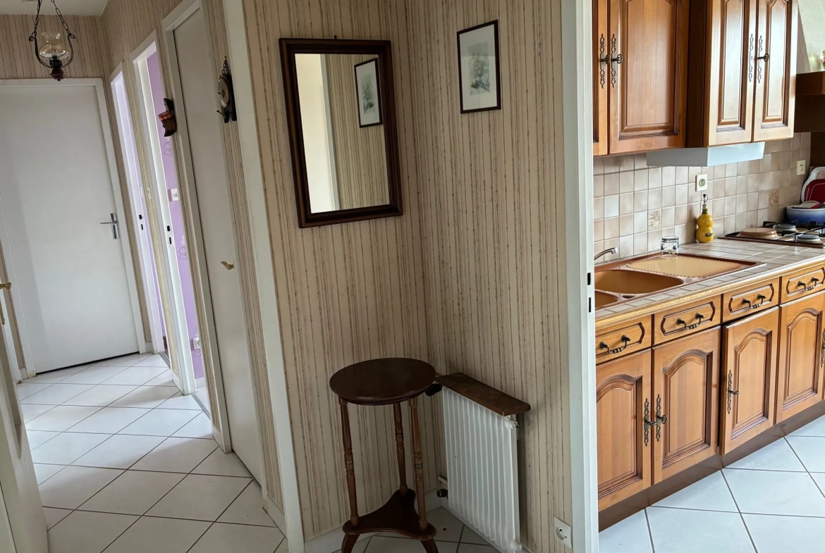 Appartement T3 avec balcon et parking à Orvault, 66 m² 