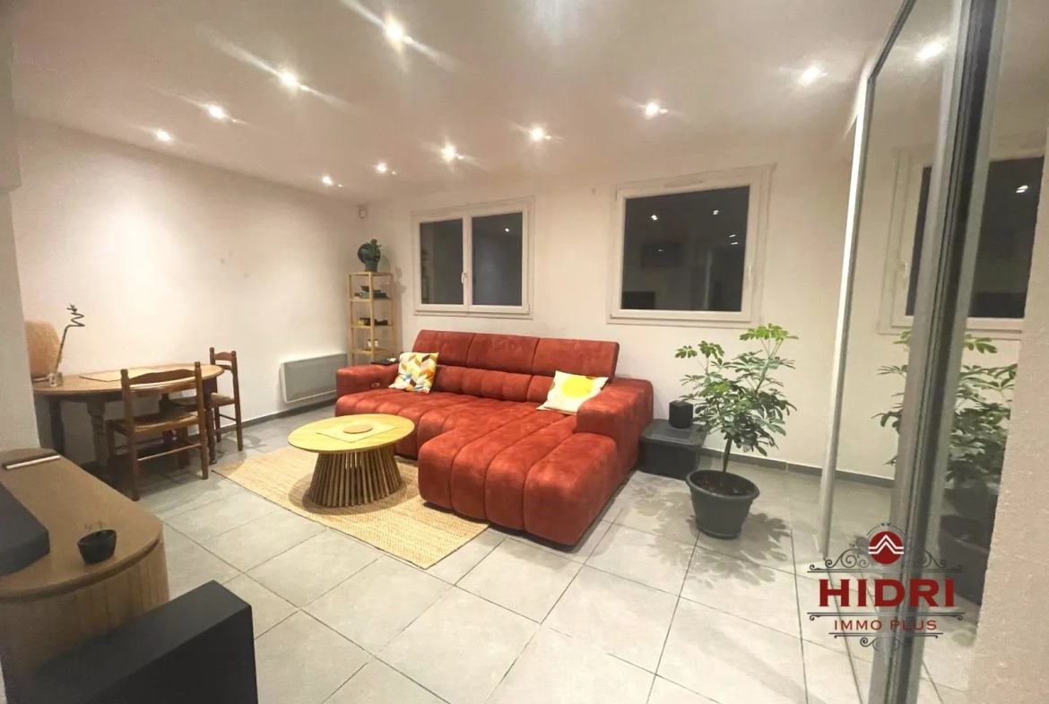 À vendre appartement T2 avec terrasse à Grenoble - 43 m², proche commodités 