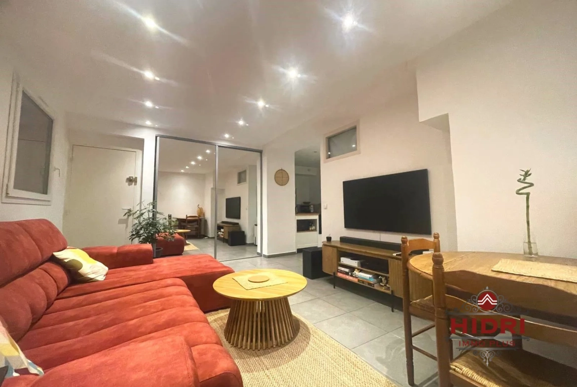 À vendre appartement T2 avec terrasse à Grenoble - 43 m², proche commodités 