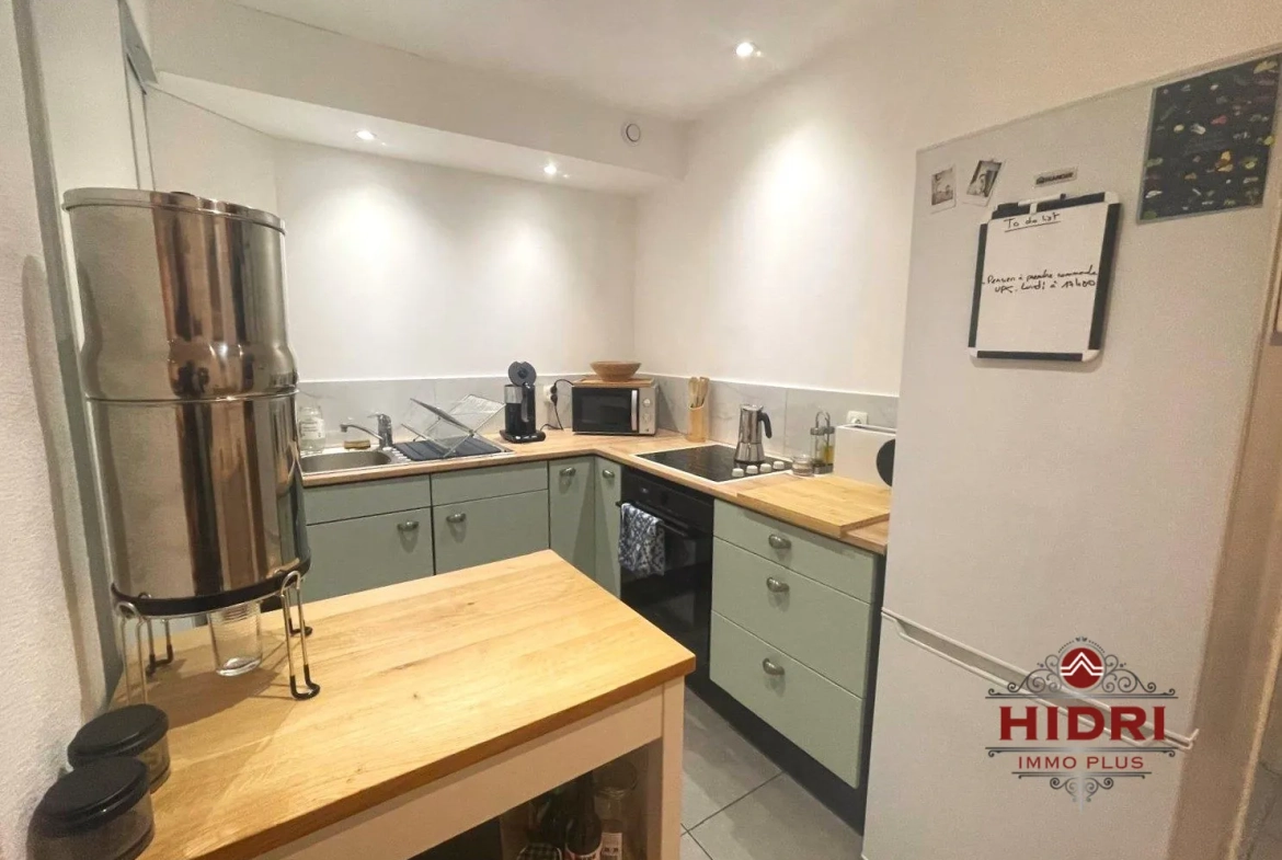 À vendre appartement T2 avec terrasse à Grenoble - 43 m², proche commodités 