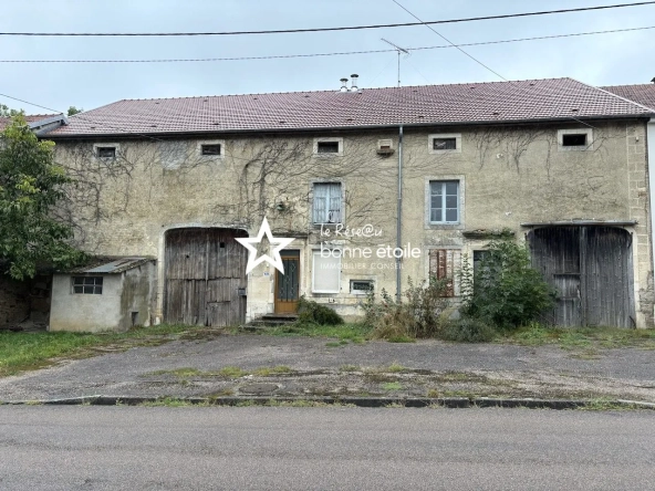 Ferme à rénover de 220 m² avec terrain à Ozières (52700) - Opportunité rare