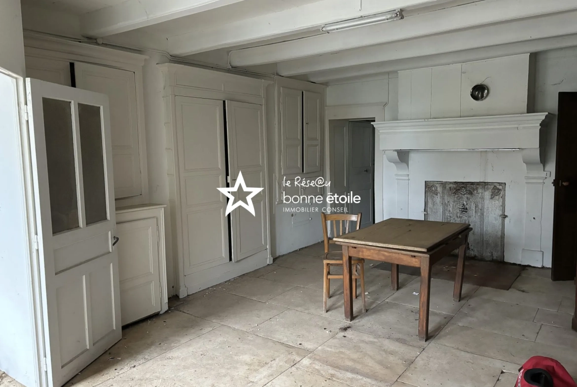 Ferme à rénover de 220 m² avec terrain à Ozières (52700) - Opportunité rare 